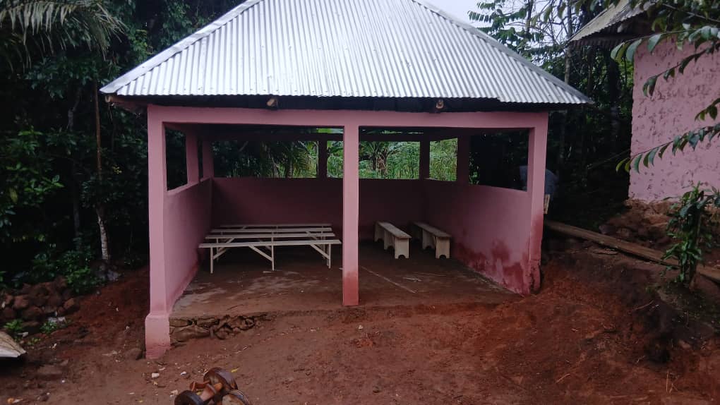 Construction de la tribune